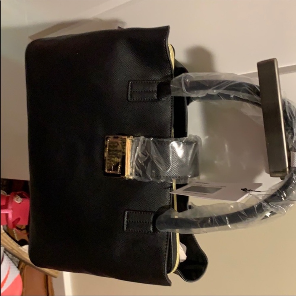 Black Handbag from JustFab